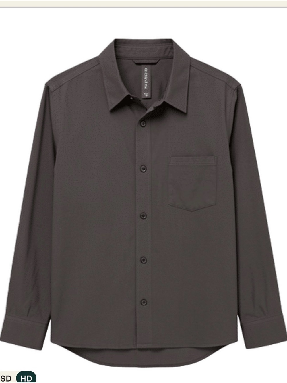 Athleta Women's Button-Down Shirt in Black